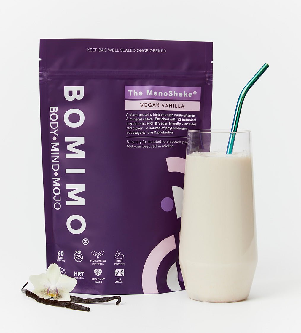 Introducing Our Vegan Vanilla Menoshake - BOMIMO