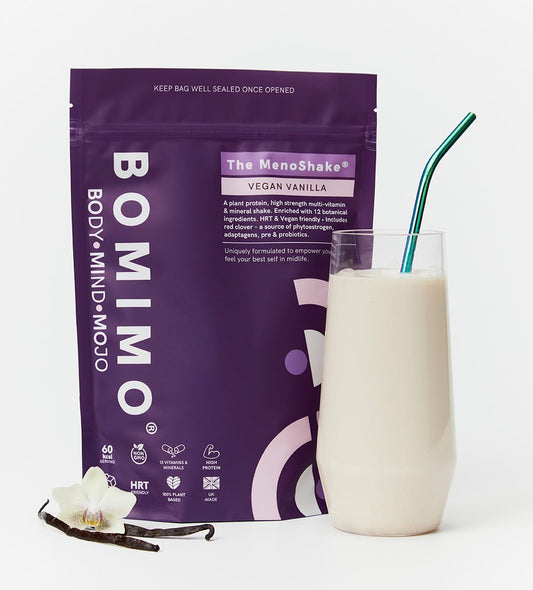 Introducing Our Vegan Vanilla Menoshake - BOMIMO